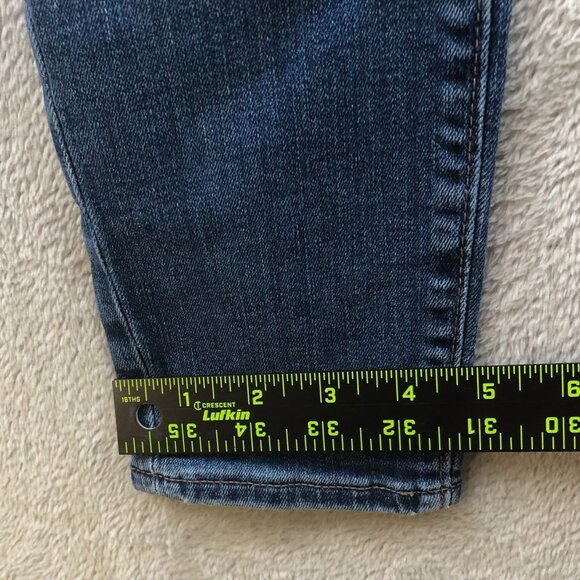 Loft Women's Jeans Size 0 Flaw Modern Skinny Ankle Classic Blue Denim Casual Tra - Picture 4 of 15